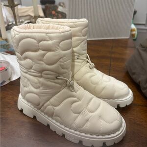 Ash Be Kind Puffer Boots by Free People and Ash